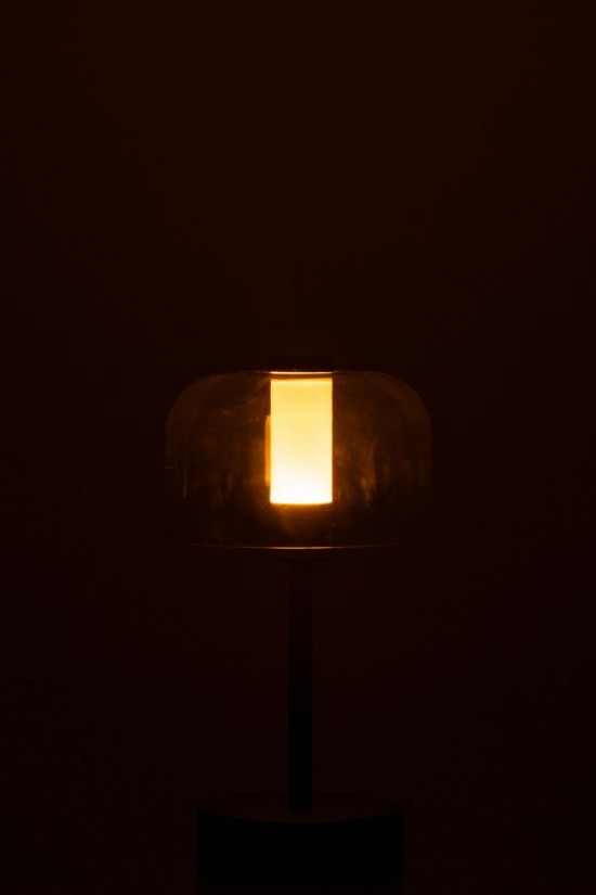 Jolipa Lampe Woa Métal Noir.