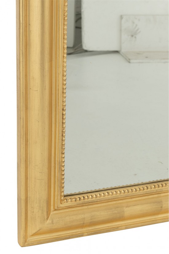 J-Line J Line Miroir mural Miroirs murals Jolipa Miroir Mural Ema Bois Doré.