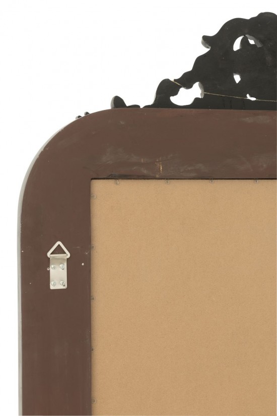 Jolipa Miroir Mural Ema Bois Noir.