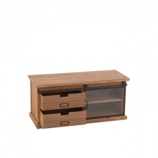 Jolipa Mobile Porta Tv Sia Mdf Naturale.