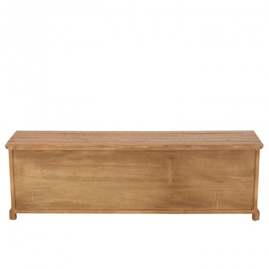 Jolipa Meuble Tv Mia Bois De Sapin Naturel.