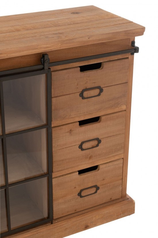 J-Line Armadietto Lia Mdf Naturale.