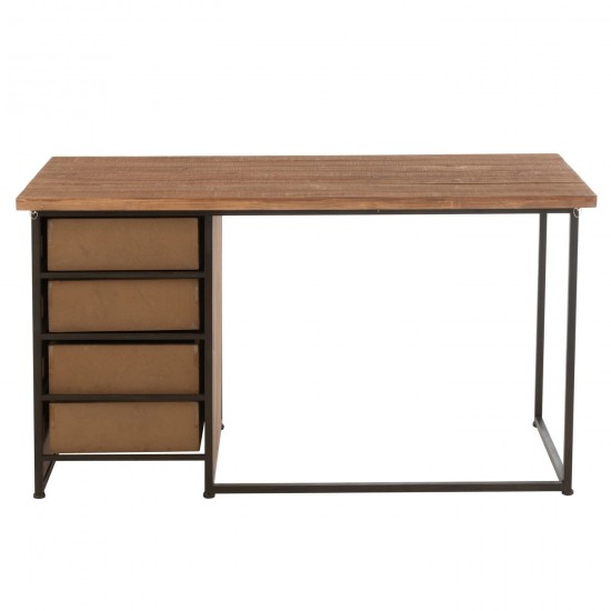 Jolipa Bureau Moa Mdf Naturel.