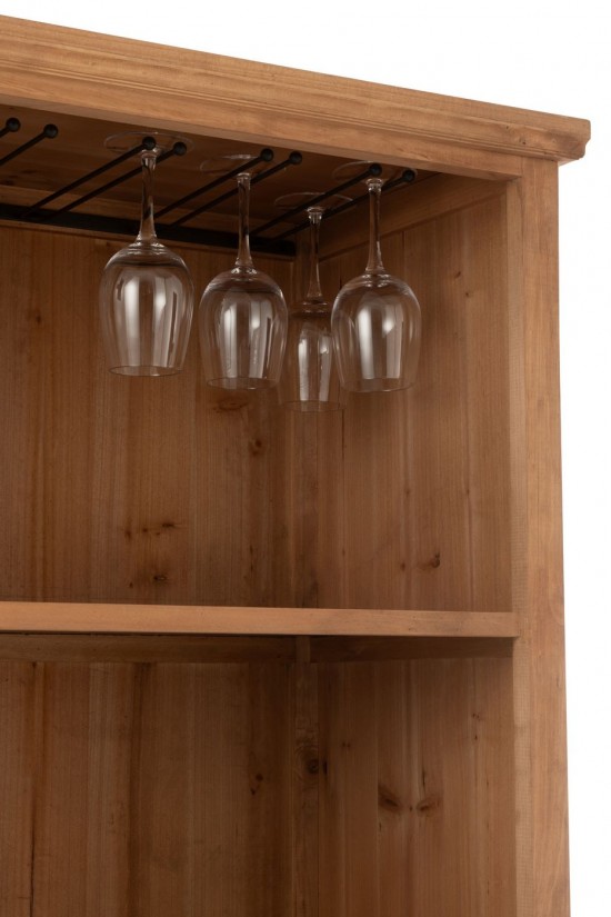 J Line Meuble Toa Mdf Naturel L97xB46xH178 cm Jline 57491 by Jolipa 57491.