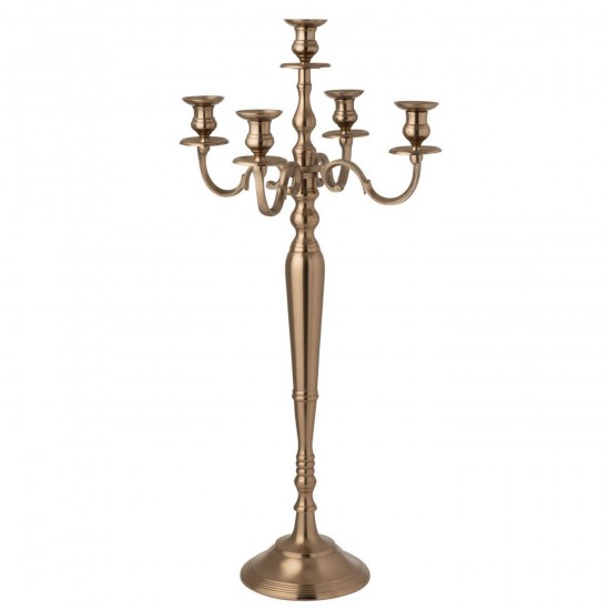 J Line Chandelier Aluminium Rose Doré Large L47xB47xH98 cm Jline 57633 by Jolipa 57633.