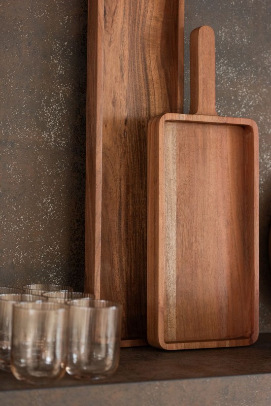 Jolipa Planche À Découper Rectangle Bois D Acacia Naturel Small.