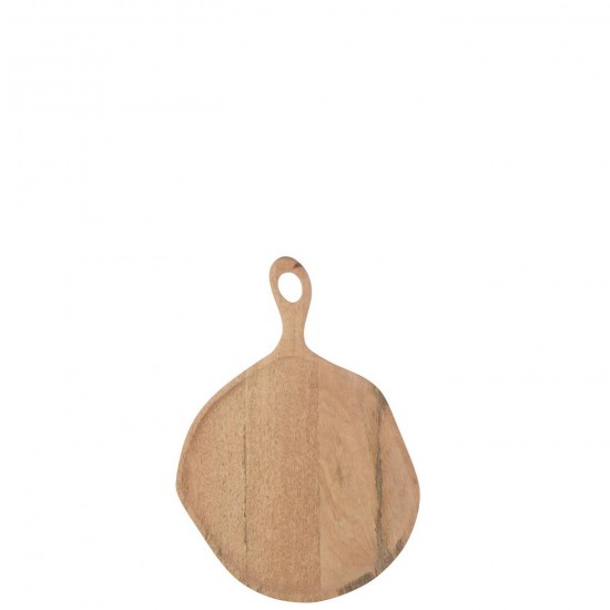 J Line Planche À Découper Rond Bois De Manguier Naturel Medium L46xB34xH2 cm Jline 57684 by Jolipa 57684.