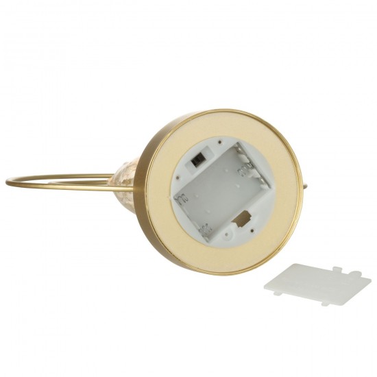 Jolipa Oiseau Led 1 Oiseau Rond Fer Doré.