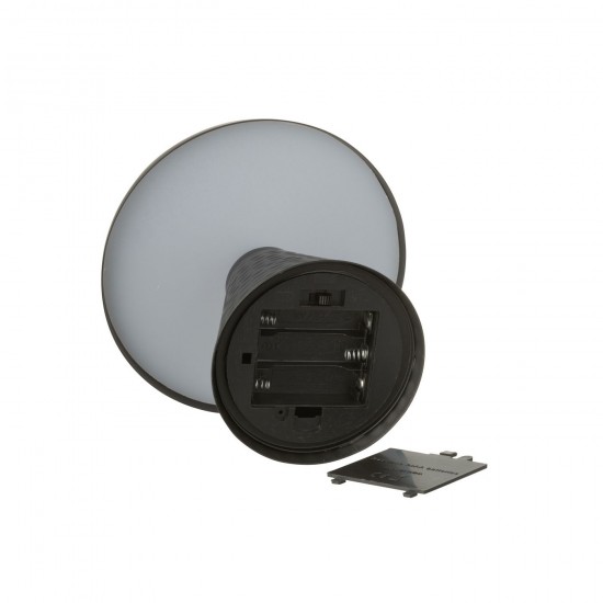 Jolipa Lampe De Table Champignon Fer Noir.