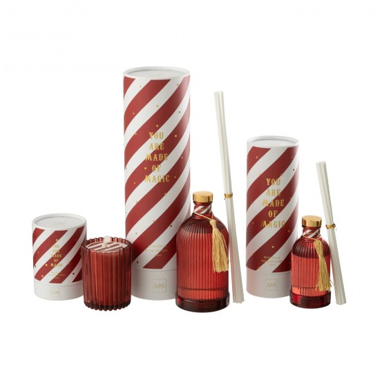 Jolipa Diffuseur À Batons Magic Huile Parfumée Blanc Corail Large.