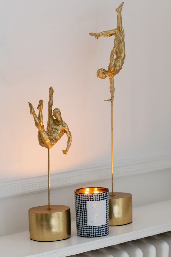 Jolipa Bougie Parfumée Heart Of Gold Cire Blanc Noir Small.