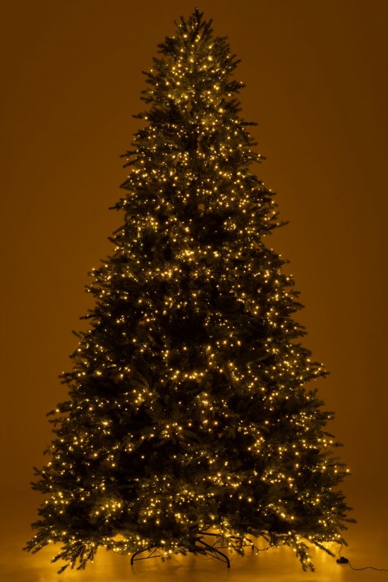 J-Line J Line arbres sapins de noel sur pied Jolipa Sapin De Noël 4000 Led Plastique Vert Foncé Extra Large.