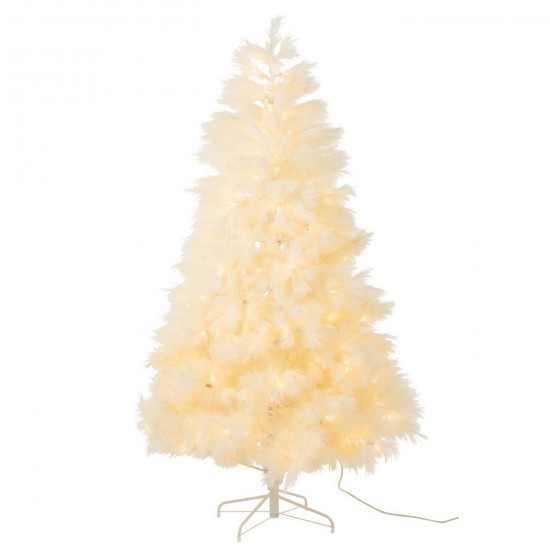 J Line Sapin De Noël 400 Led Pampa Métal Écru L132xB132xH210 cm Jline 58984 by Jolipa 58984.