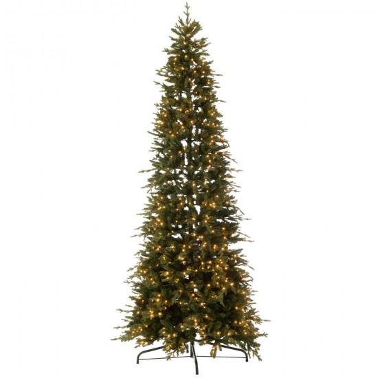 J Line Sapin De Noël 900 Led Plastique Vert Foncé Large L110xB110xH320 cm Jline 58988 by Jolipa 58988.