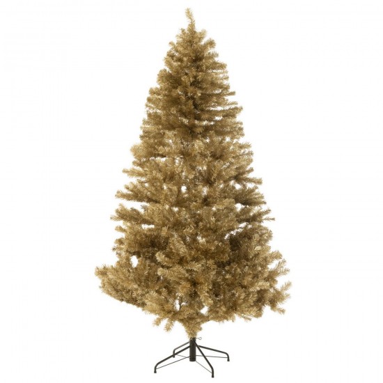 J Line Sapin De Noël Pvc Doré Large L127xB127xH210 cm Jline 58996 by Jolipa 58996.