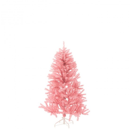 J Line Sapin De Noël Pvc Rose Medium L95xB95xH150 cm Jline 58998 by Jolipa 58998.