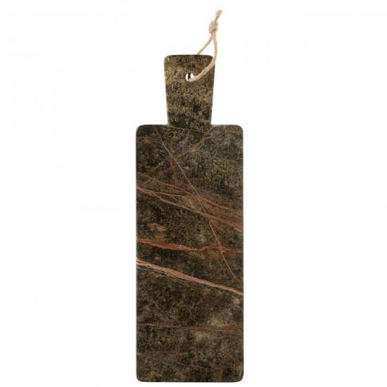 J Line Plateau À Fromage Rectangle Marbre Vert Kaki Vert Foncé Large L48xB17xH2 cm Jline 59001 by Jolipa 59001.