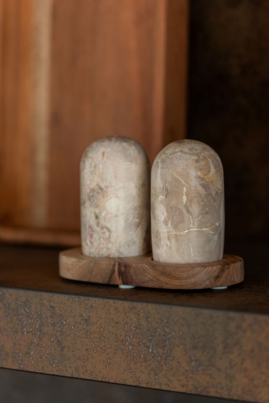 Jolipa Sel Poivre Marbre Naturel Beige.