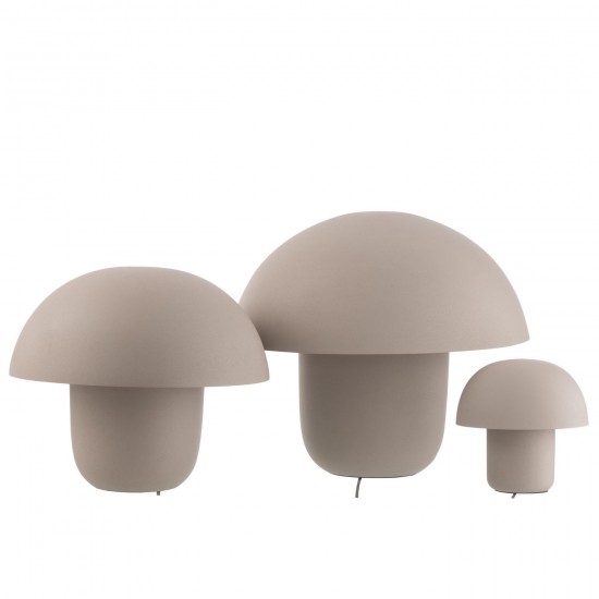 Jolipa Lampe De Table Fer Grège Large.