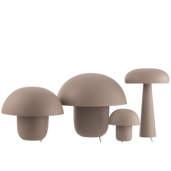 Jolipa Lampe De Table Fer Taupe.