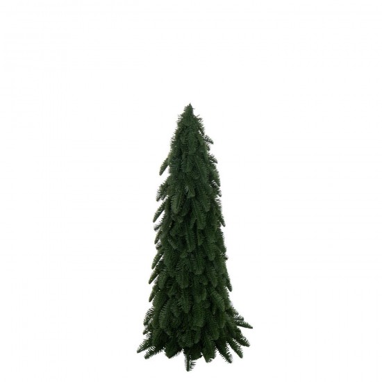 J Line Sapin De Noël Plastique Vert Foncé Medium L24xB24xH75 cm Jline 59261 by Jolipa 59261.