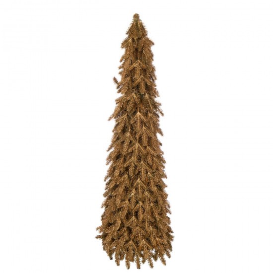 J Line Sapin De Noël Plastique Doré Large L28xB28xH95 cm Jline 59268 by Jolipa 59268.