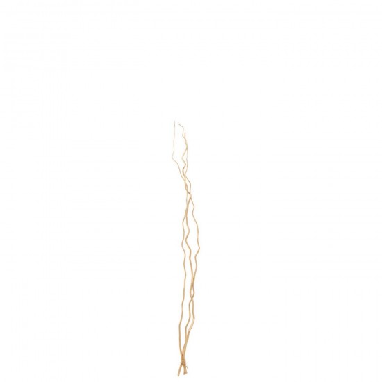 J Line Lot De 3 Branche Fleur Séchée Doré Medium xH120 cm Jline 59306 by Jolipa 59306.