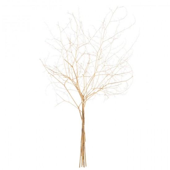 J Line Branche Fleur Séchée Doré L40xB10xH50 cm Jline 59310 by Jolipa 59310.