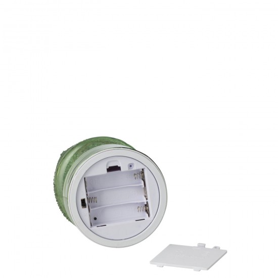 Jolipa Arbre Led Tournant Verre Vert Small.