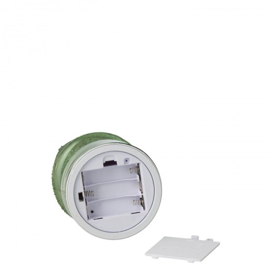 Jolipa Arbre Led Tournant Verre Vert Large.