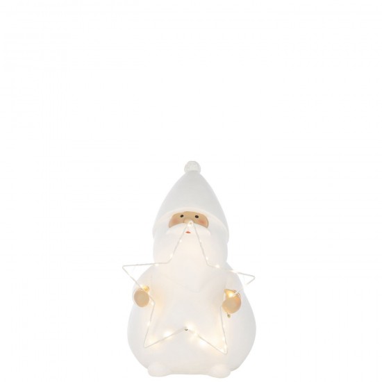 J-line 59551 Jolipa JLine figurines pere noel ou bonhomme de neige.