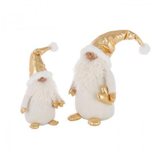 J-line 59561 Jolipa JLine figurines pere noel ou bonhomme de neige.