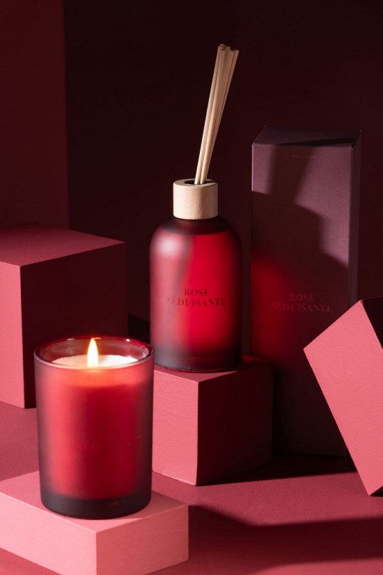 J-Line J Line diffuseurs de parfums Diffuseur Accords Essentiels Rose Seduisante 250Ml.