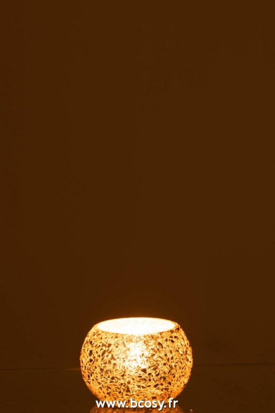 J-Line photophores Jolipa Jline Photophore Eclat De Verre Or