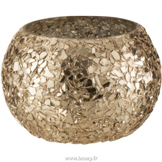 J Line Photophore Eclat De Verre Or Ø10 Jline 6110 by Jolipa 6110