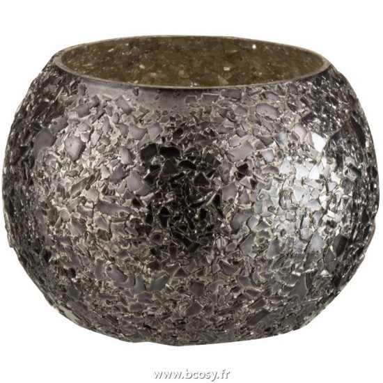 J Line Photophore Eclat De Verre Noir 7H Jline 6130 by Jolipa 6130