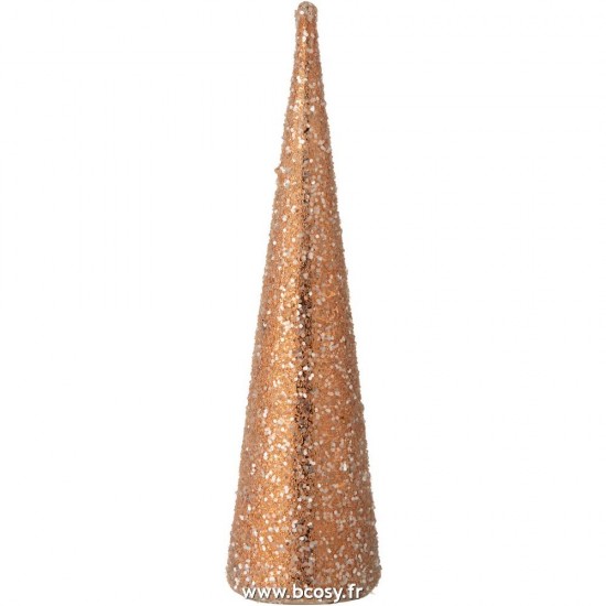 J Line Cone Perles Verre Saumon Fonce Large 40H Jline 6573 by Jolipa 6573