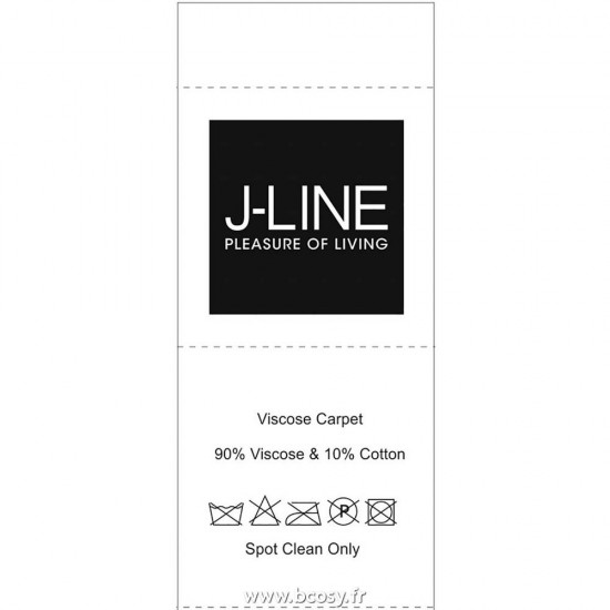J-Line tapis viscose beige 200x300cm tapis moquettes Jolipa Jline Tapis Viscose Taupe 200X300Cm
