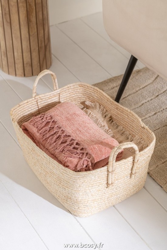 Jolipa Jline Plaid Floches Viscose Orange Rose