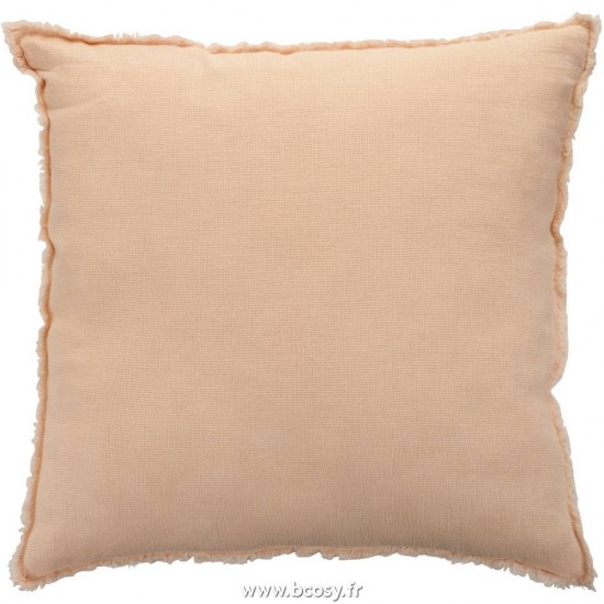 J Line Coussin Delave Lin Rose Clair L45xB2xH45 Jline 71646 by Jolipa 71646