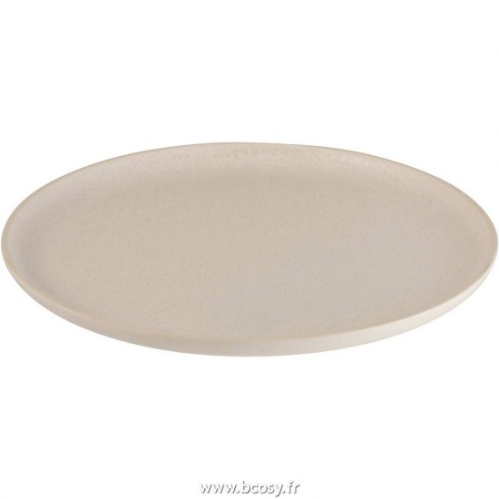 J Line Assiette Marie Ceramique Creme Large Ø33 Jline 7170 by Jolipa 7170 Assortiment de 6 pcs
