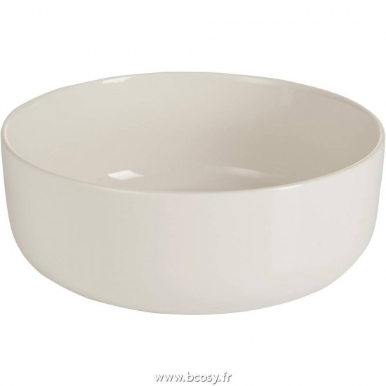 J Line Bol Rebord Porcelaine Blanc Large 20H Jline 71737 by Jolipa 71737