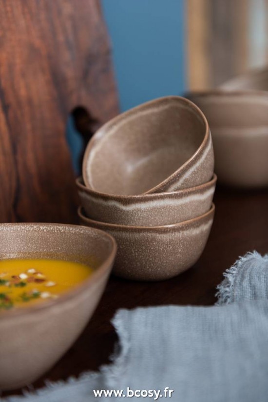 Jolipa Jline Bol Louise Ceramique Cognac Small