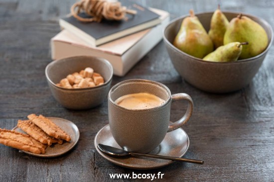 Jolipa Jline Tasse Louise Ceramique Marron