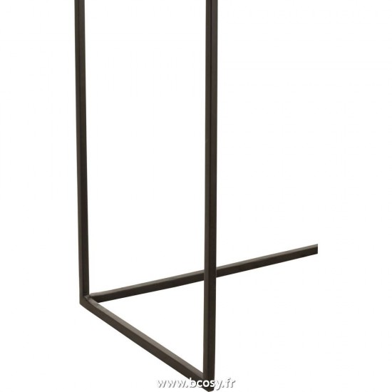 J-Line tables gigognes basses d appoint bouts de canapé Jolipa Jline Set De 3 Table Gigogne Rectangulaire Aluminium Rouille