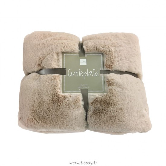 J Line Plaid Cutie Polyester Beige JLine 76874 by Jolipa 76874.