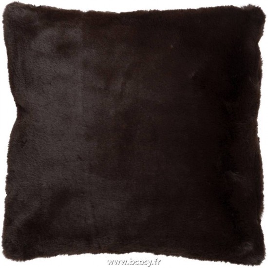 J Line Coussin Cutie Polyester Marron Fonce Jline 76891 by Jolipa 76891