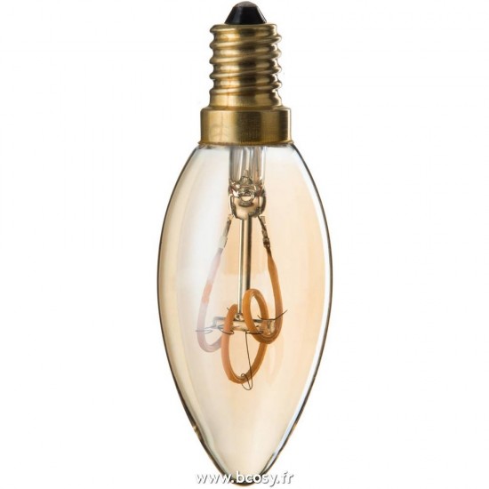 J Line Ampoule Led Ambre C35 3 Loops E14 10H Jline 78821 by Jolipa 78821