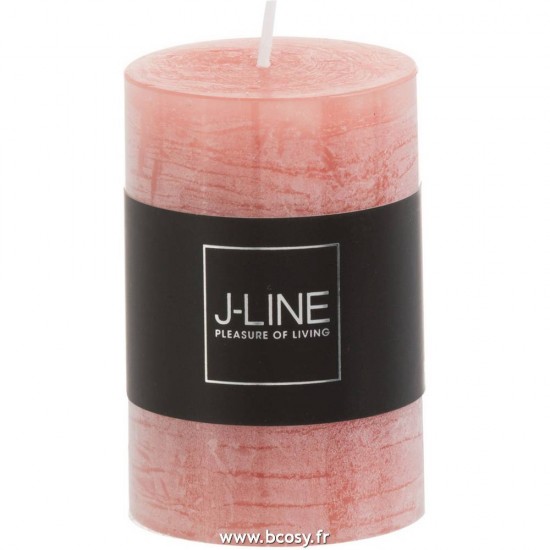 J Line Bougie Cylindrique Terracotta S18H 8H Jline 80520 by Jolipa 80520