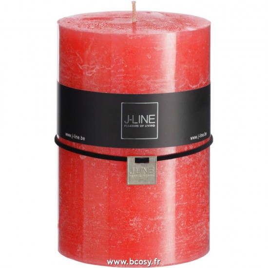 J Line Bougie Cylindrique Rouge Noel XL 110H 15H Jline 87151 by Jolipa 87151